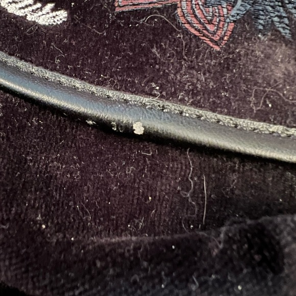 Juicy Couture Y2K Vintage Black Floral Shoulder Bag - Picture 11 of 14